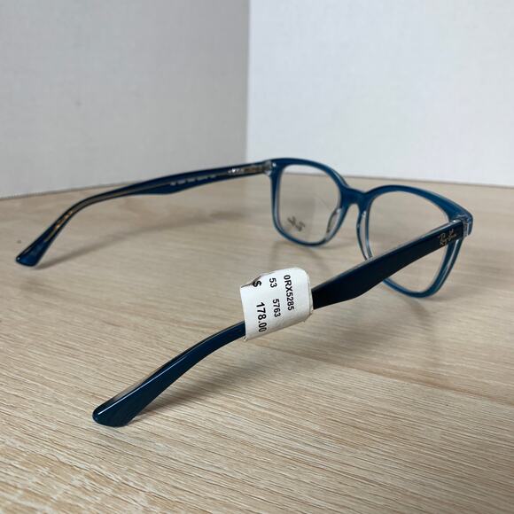 Ray-Ban RB5285 5763 Blue Green Eyeglasses 53-19-145 Frames Only NWT